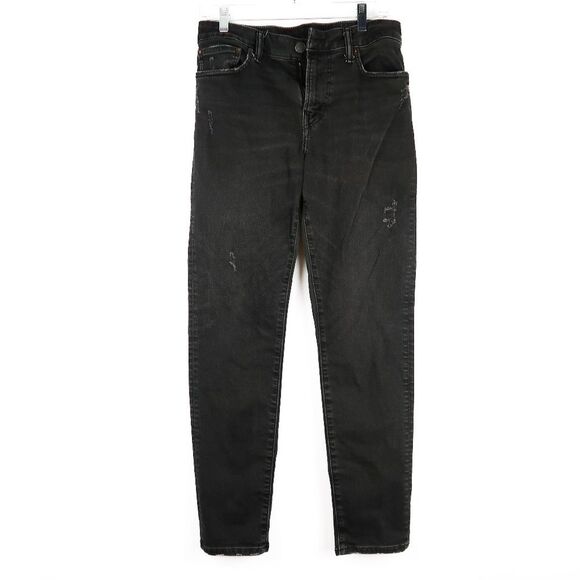 American Eagle Jeans 30x30 Mens Charcoal‎ Grey Next Level Flex Slim Straight - Picture 1 of 7